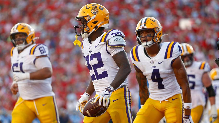 LSU running back Harlem Berry