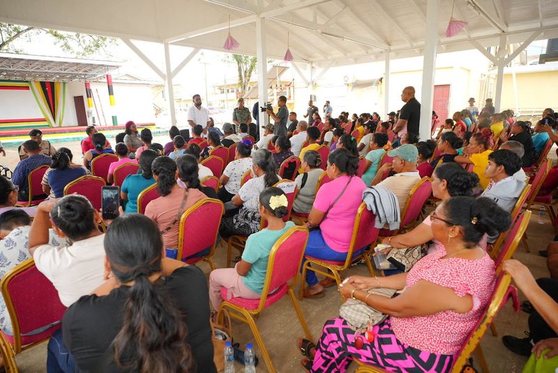 Guyana's president meets with families of ferry disaster victims