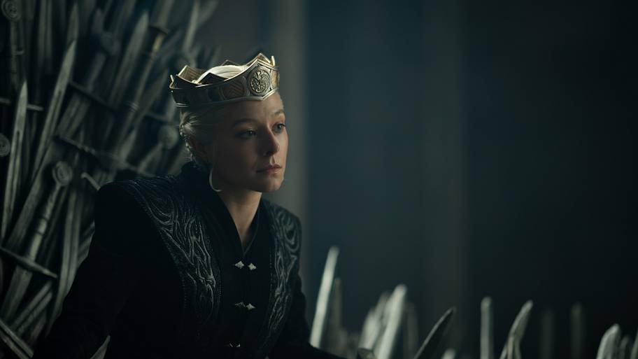 Emma D'Arcy (Rhaenyra Targaryen) in House of the Dragon season 3.