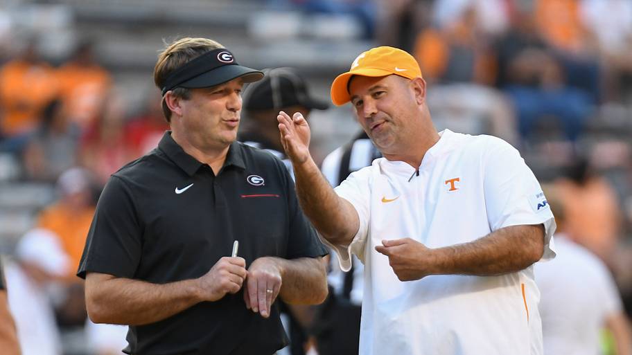 Kirby Smart cleverly let the media flex on Tennessee for him at SEC Media Days