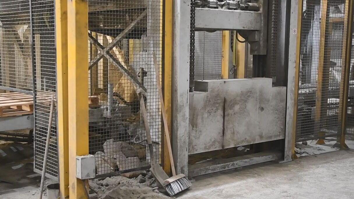 Fencing that was supposed to limit access to the machinery was found to have been removed