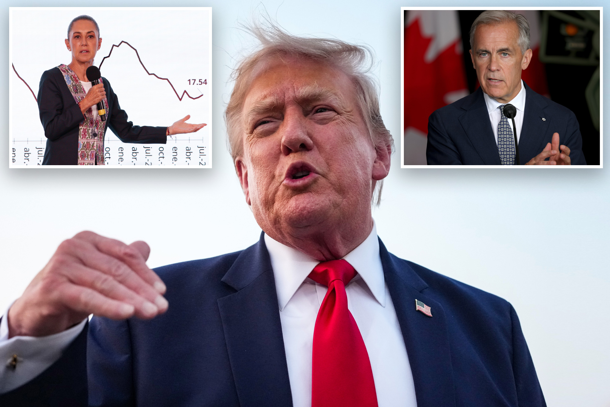 US, Mexico resume USMCA trade talks as Trump slams Canada with new tariffs