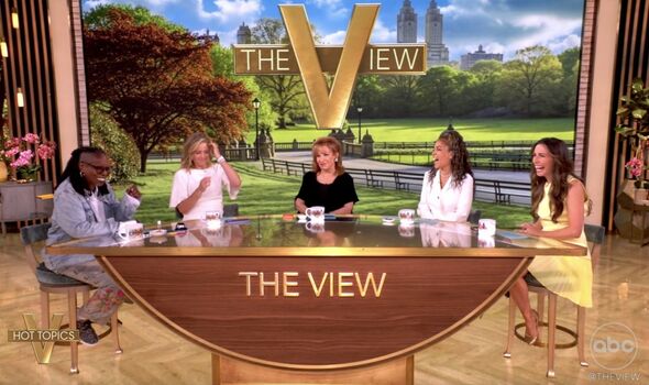 The View's co-hosts commented on Donald Trump's recent White House address