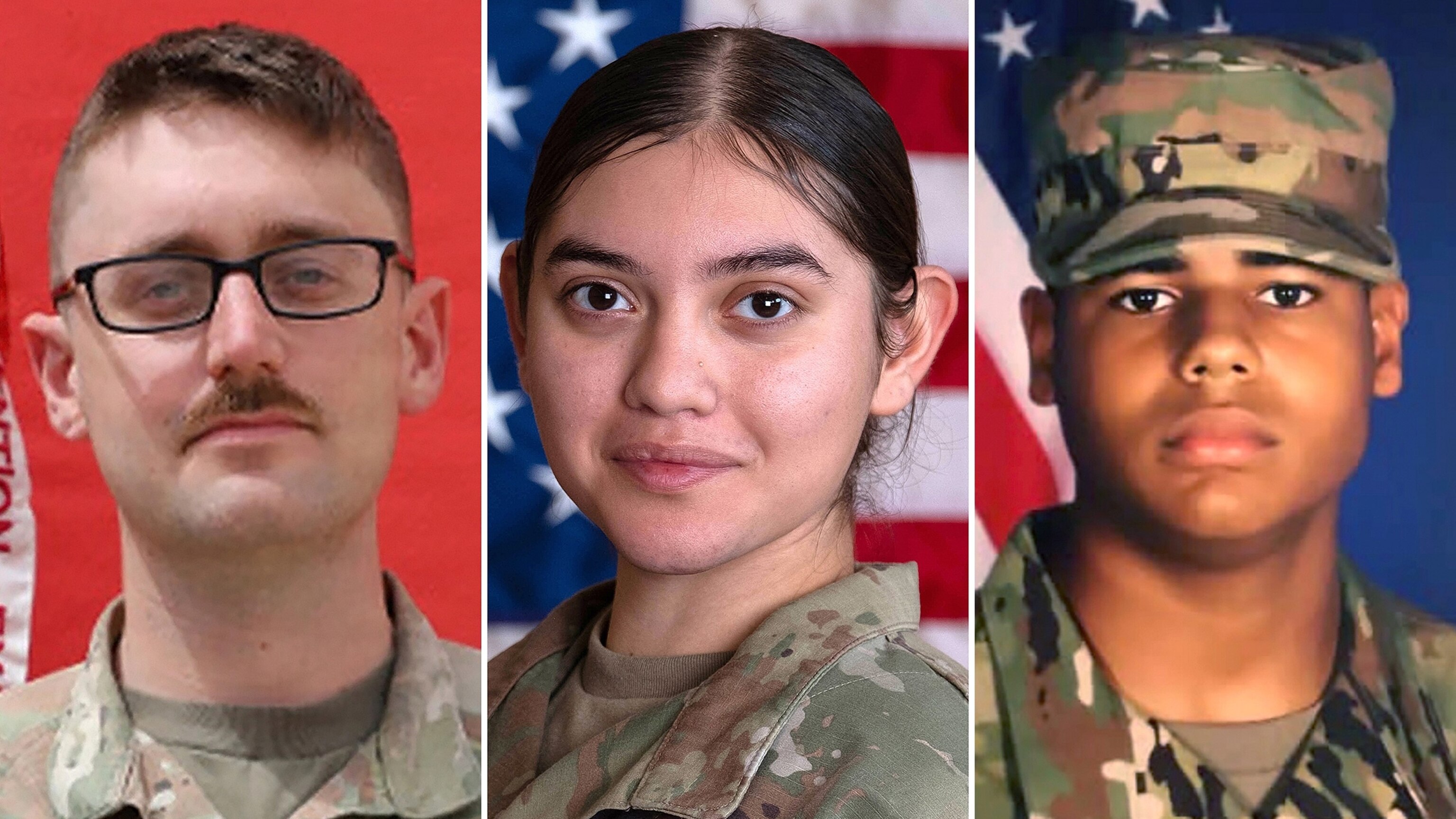 Who were the 3 US soldiers killed in Iranian attacks over the weekend?