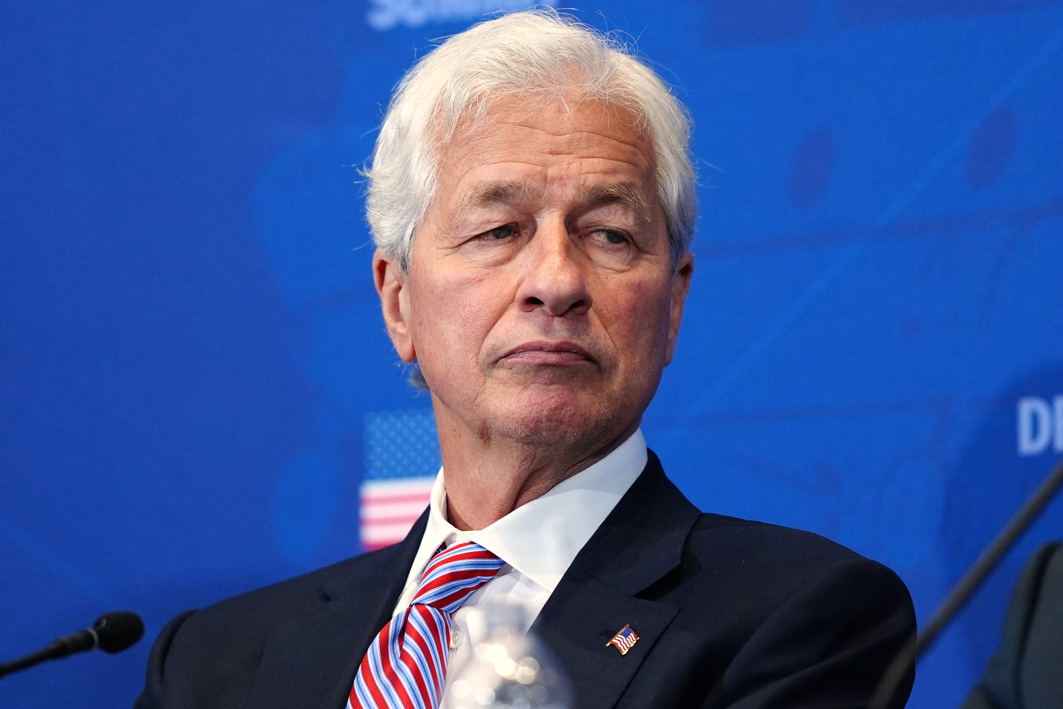 Jamie Dimon, CEO of JPMorgan Chase, allegedly encouraged Frank Bisignano to take a new job after employees complained about his behavior. A lawyer for Bisignano denied the allegation (AP)