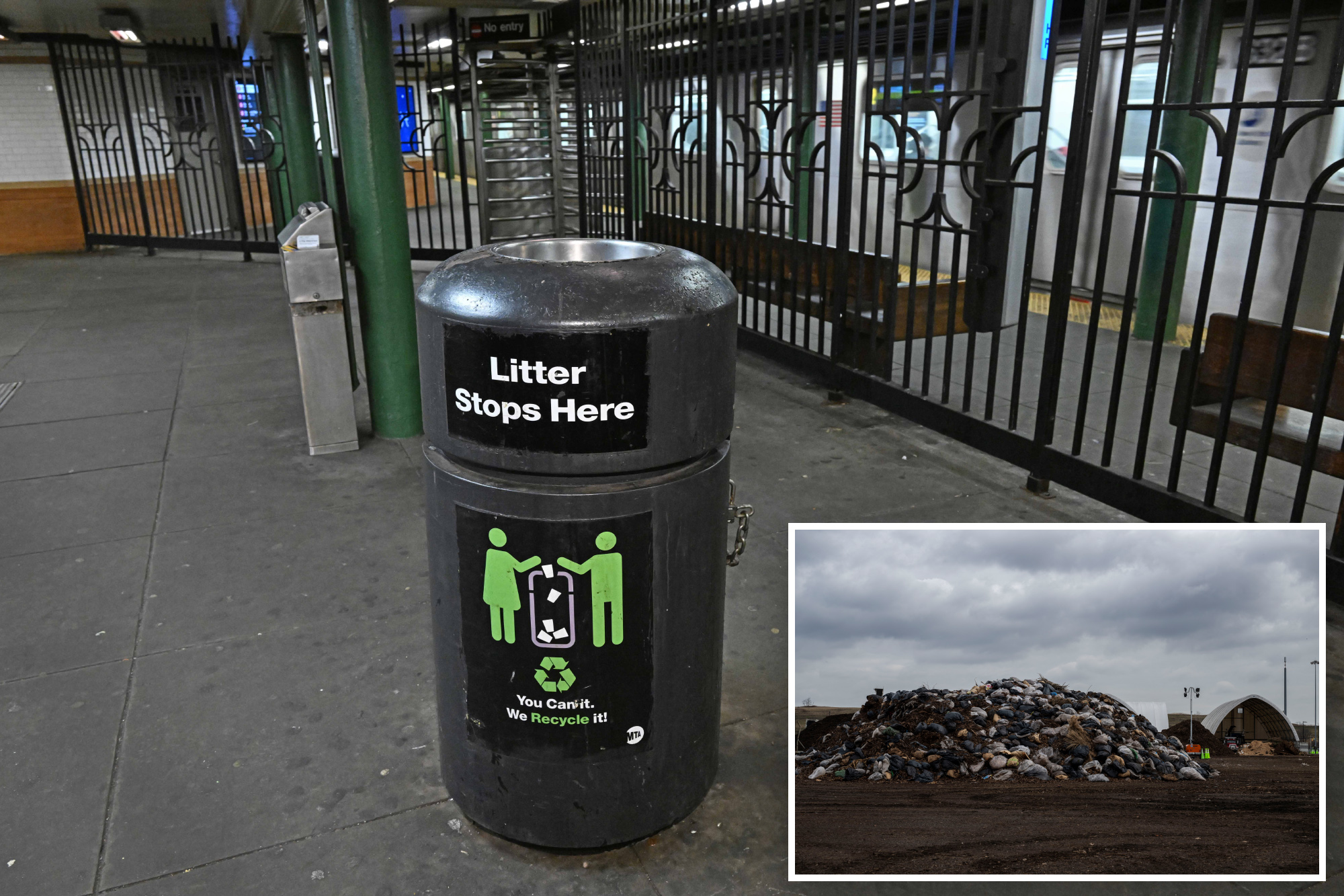 MTA failed to follow recycling law, losing $800K in major trash fail: report