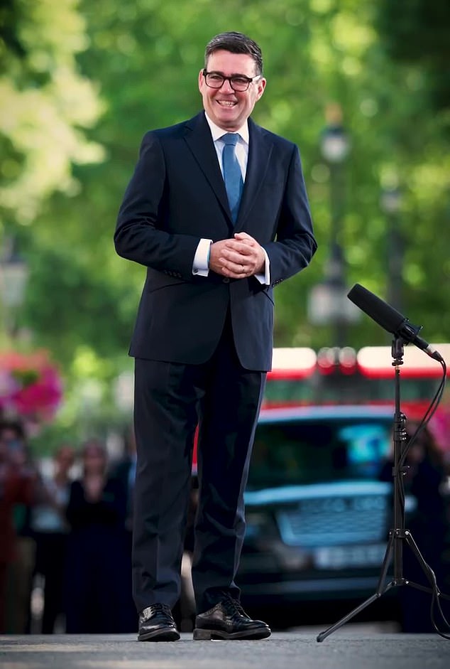 The young boy in his cricket whites is our new PM Andy Burnham