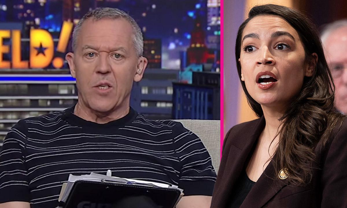 Fox News' Greg Gutfeld's punchline about Alexandria Ocasio-Cortez's 'behind' falls flat with co-hosts