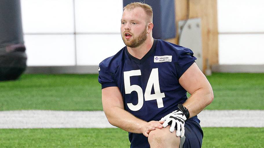 Logan Jones at rookie minicamp