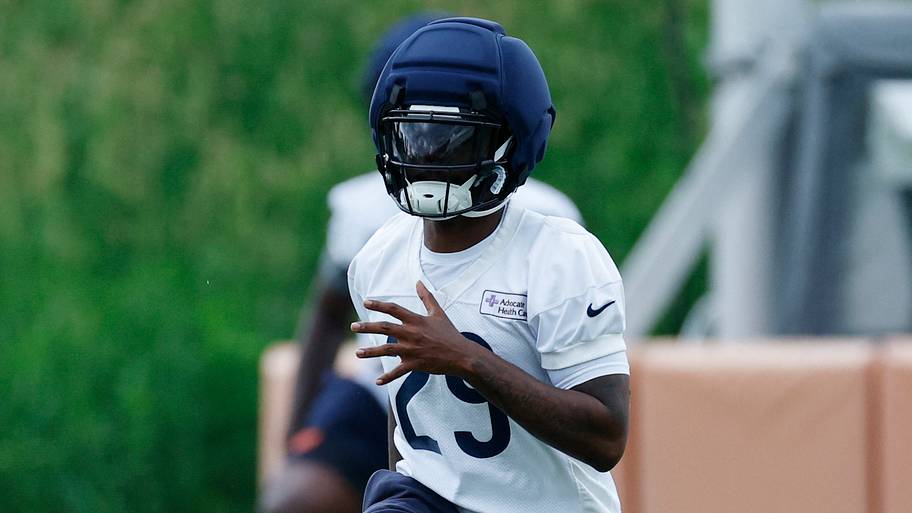 Tyrique Stevenson at minicamp