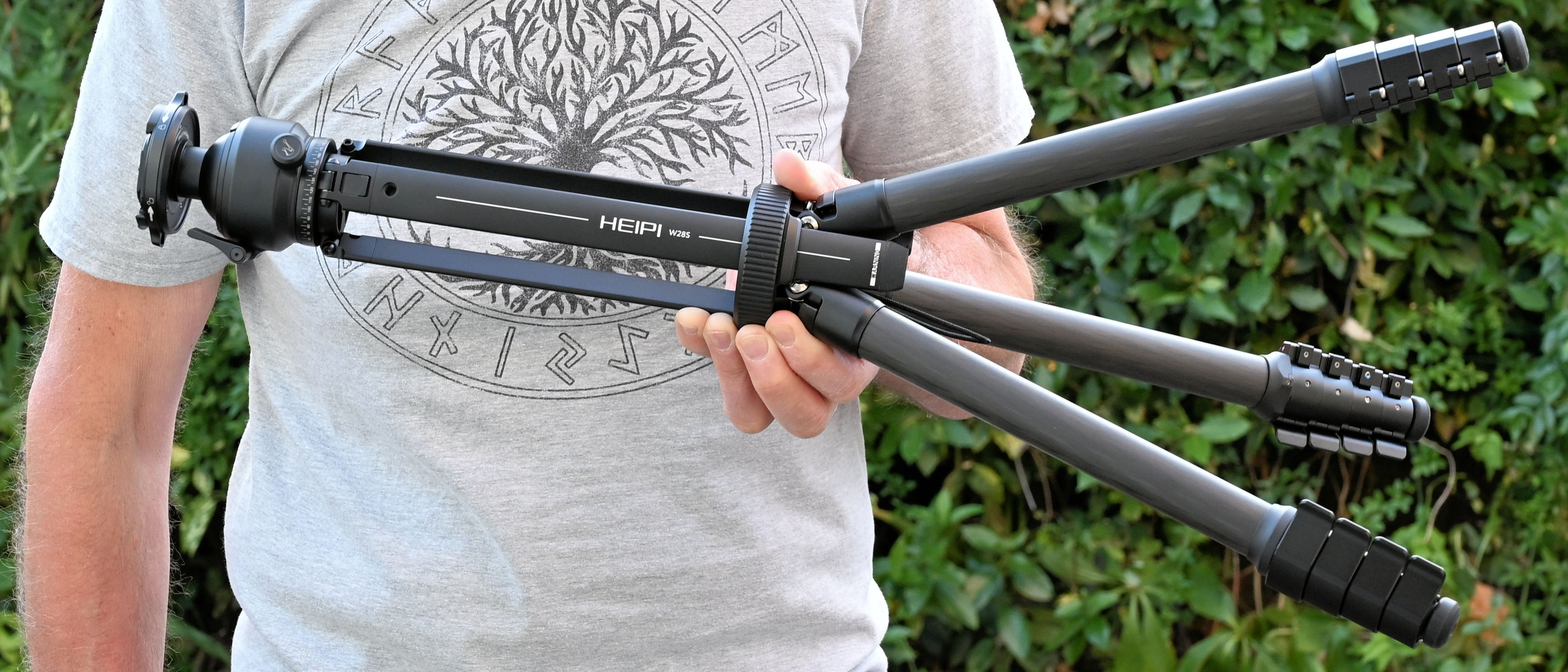 Heipi 3-in-1 Travel Tripod W28S