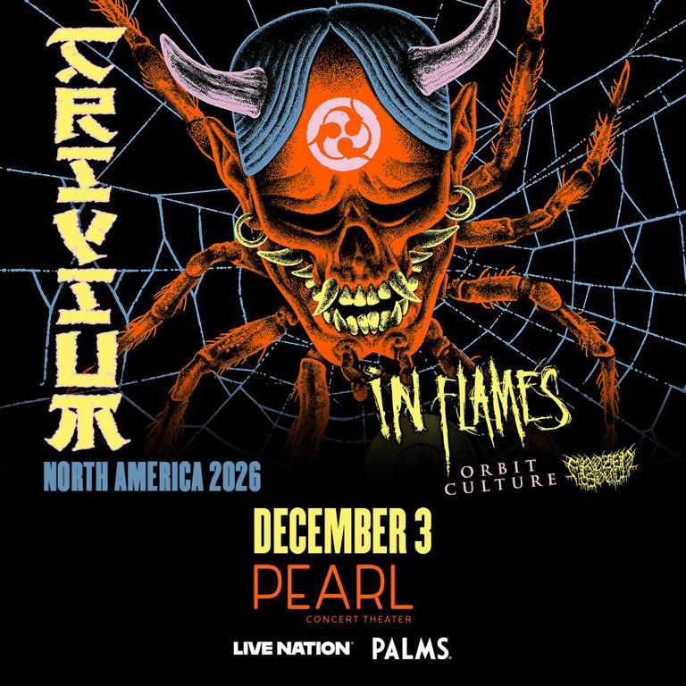 Trivium to bring fall 2026 headline tour to Palms in Las Vegas