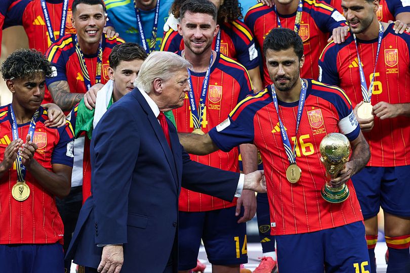 Democratic congresswomen launches scathing attack on Donald Trump's World Cup appearance