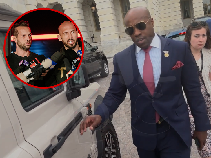 Rep. Wesley Hunt Dodges Tate Brothers Question After Taking Pic With Them Before Arrest