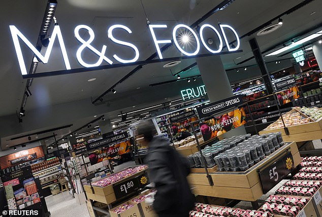 Sales up: M&S has been trying to convince more people to do their weekly shop with M&S, as opposed to just being a destination for treats