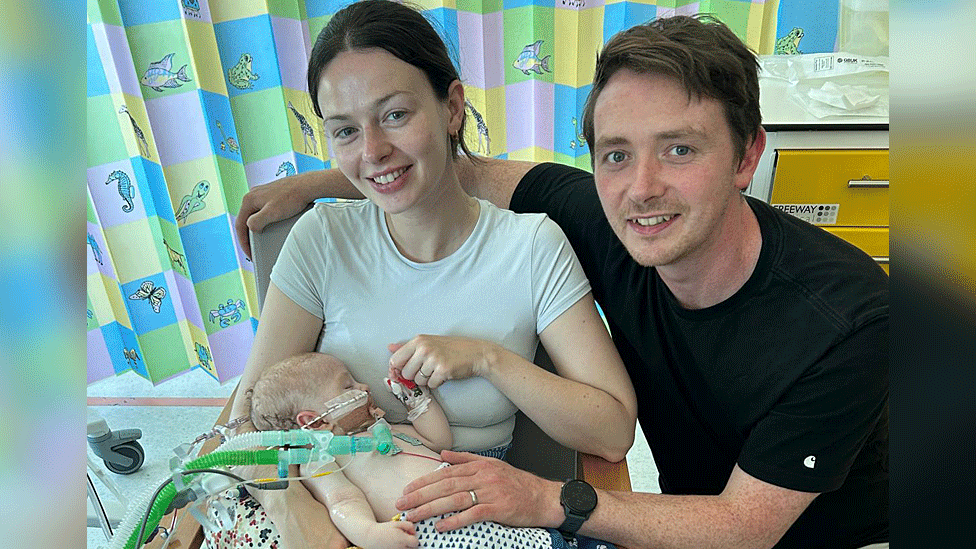 Macs' parents say he needs to be transferred to a specialist hospital for treatment but a bed is not available