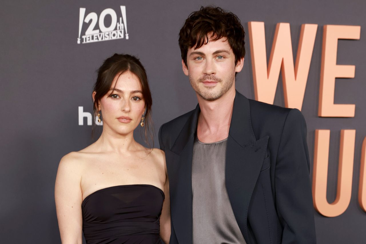 Ana Corrigan and Logan Lerman