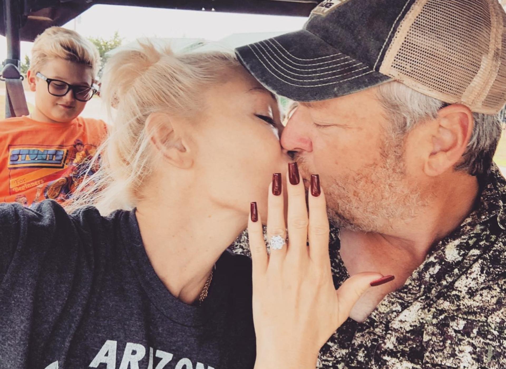 Gwen Stefani and Blake Shelton