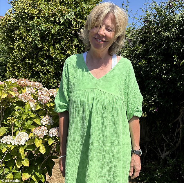 Helen Lynch, pictured, has expanded the campaign against the encroaching developments from a small WhatsApp group to a village-wide revolt