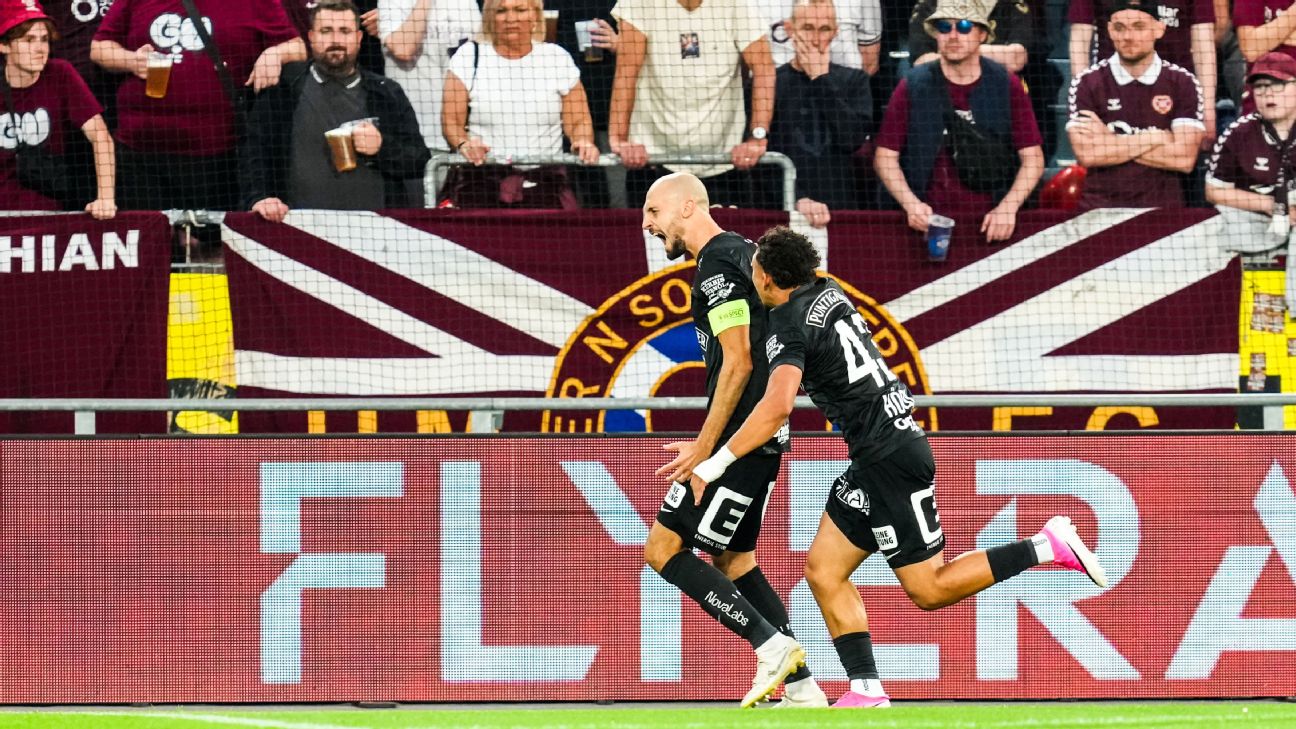Vrancken gets off to poor start as Hearts boss in 4-0 Champions League qualifying defeat at Sturm Graz