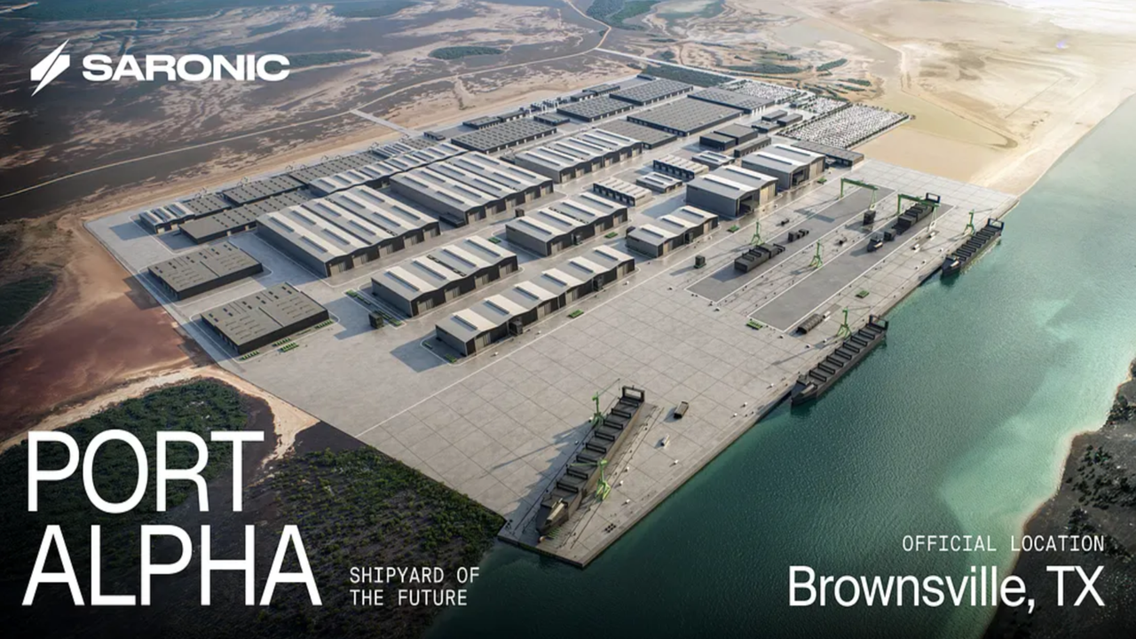 Saronic to build $3 billion autonomous vessel shipyard in Brownsville, Texas