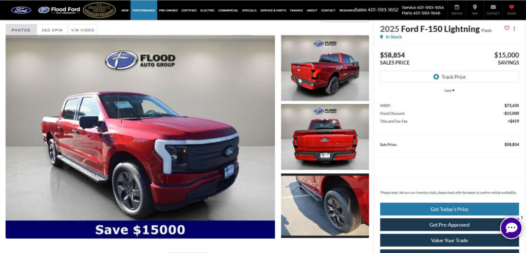 The Ford F-150 Lightning Is Almost Sold Out, But You Can Save $20,000 If You’re Quick