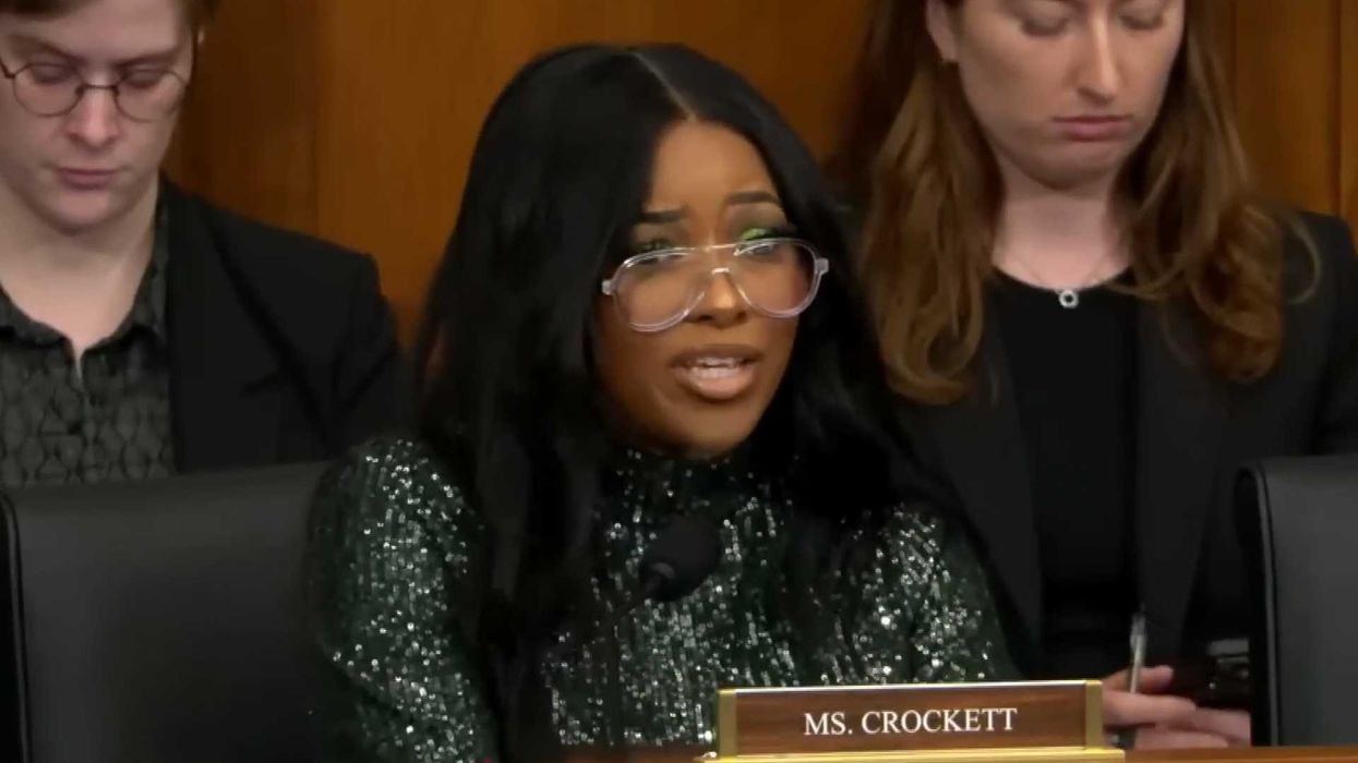 Right-wingers in tatters as Jasmine Crockett slams 'White Pride rally'