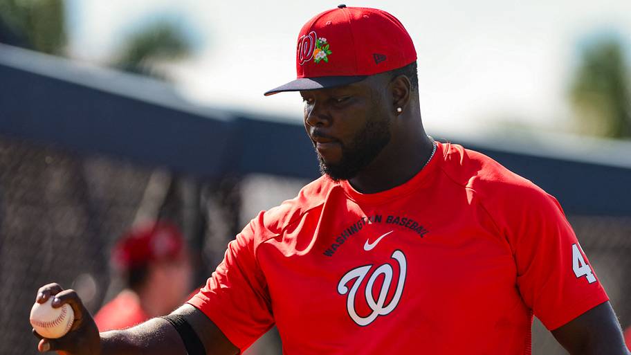 Washington Nationals pitcher Eddy Yean