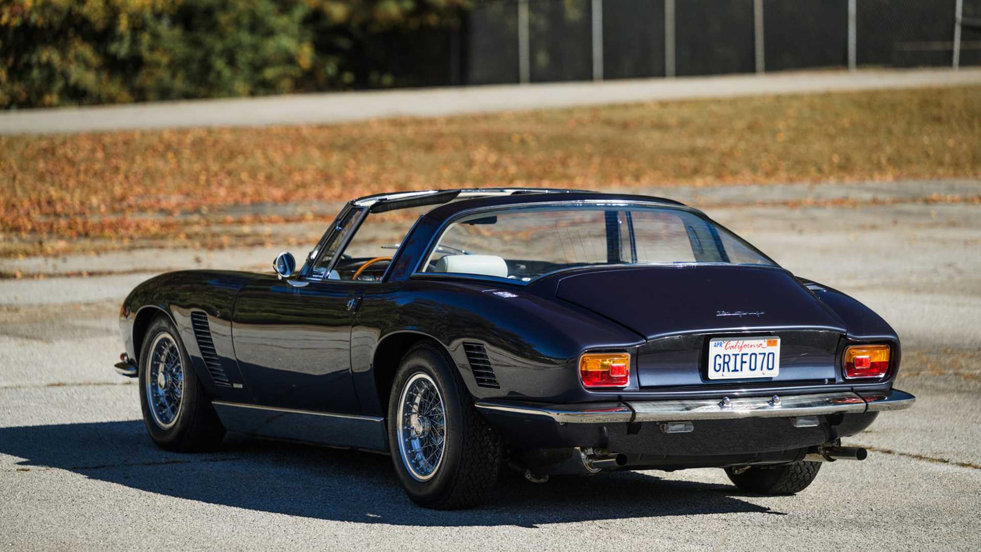 1970 Iso Grifo Series I Targa rear three quarter