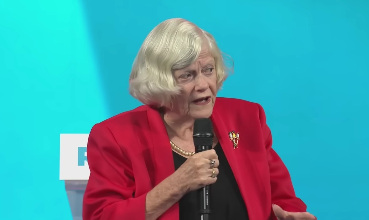 Fmr. British MP Ann Widdecombe hit 21 times by suspect wielding hammer