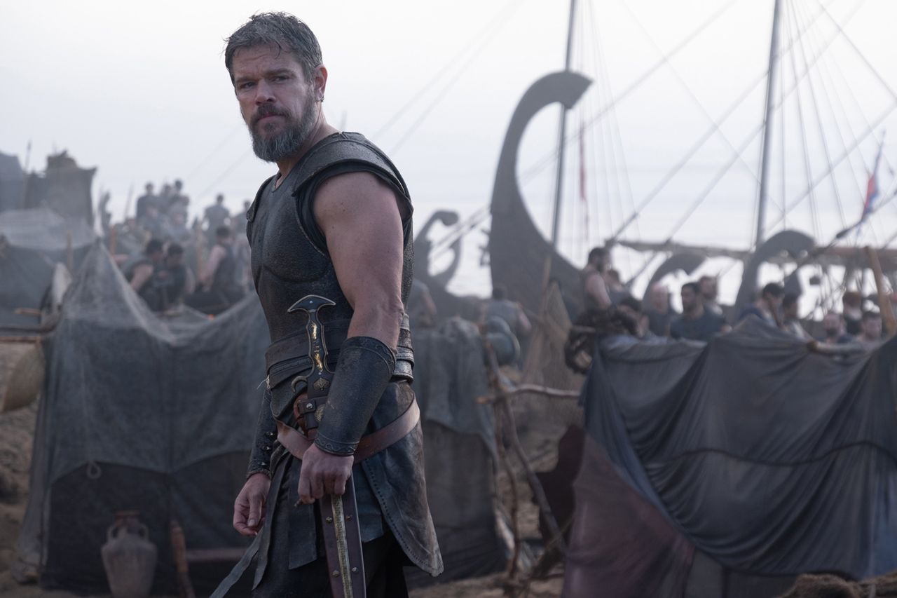 Matt Damon is Odysseus in THE ODYSSEY, written, produced, and directed by Christopher Nolan.
