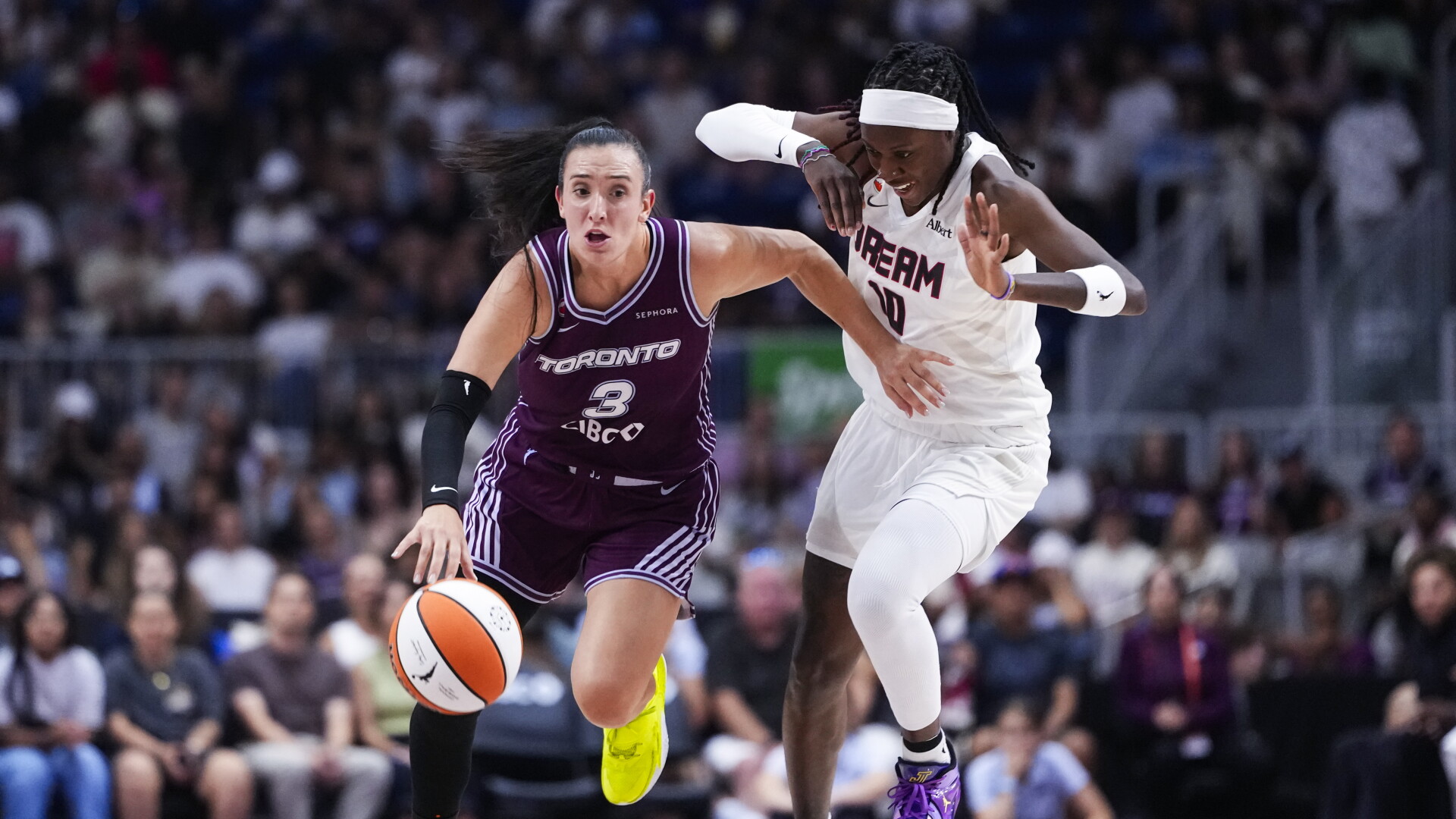 Marina Mabrey, Rhyne Howard lead a loaded WNBA All-Star 3-point contest in Chicago