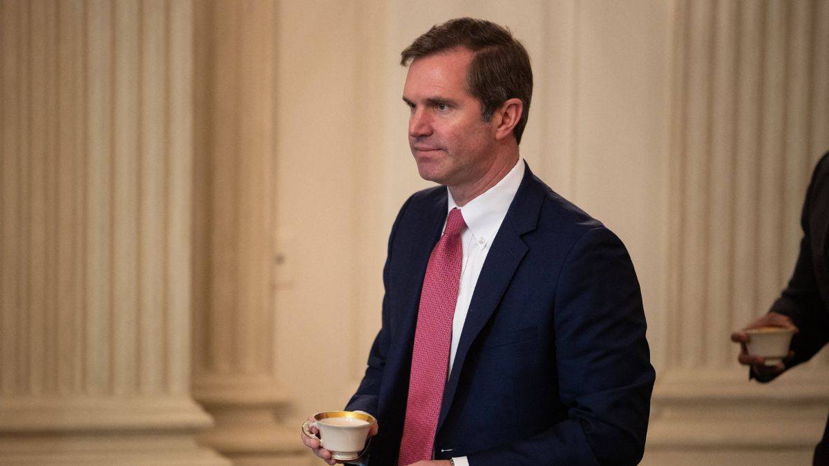 Andy Beshear slams Mitch McConnell for staying silent over health woes