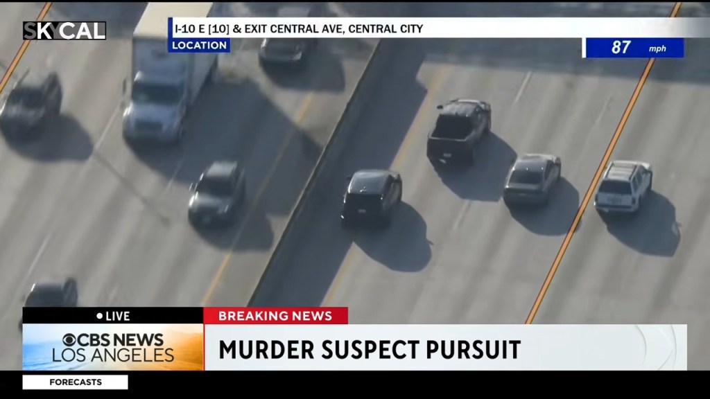 Suspect wanted to murder arrested in San Gabriel Valley after high-speed police pursuit