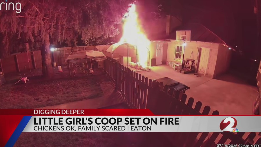 Ohio child’s 4-H chicken coop targeted in arson attack