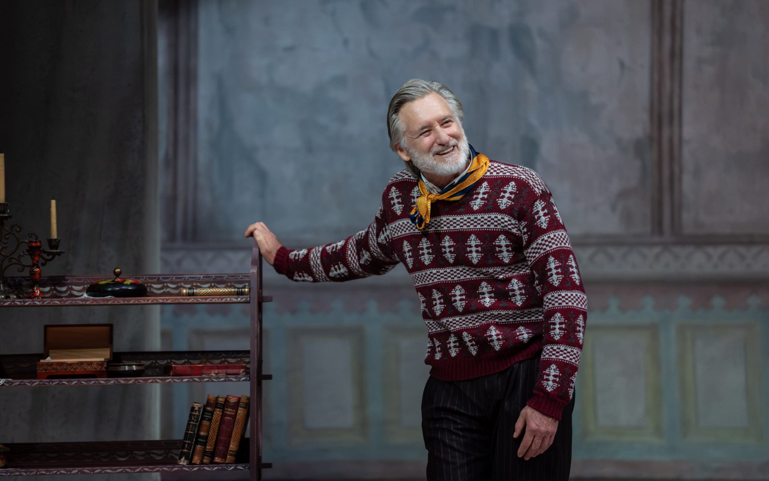 Bill Pullman as Gaev in The Cherry Orchard