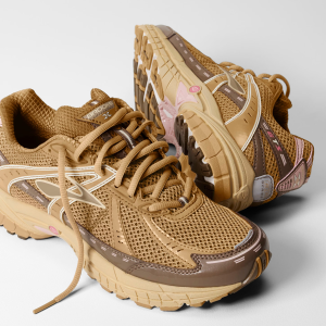 Brooks Running Adrenaline GTS 10 Wood Thrush/Cub/Soybean (detail).