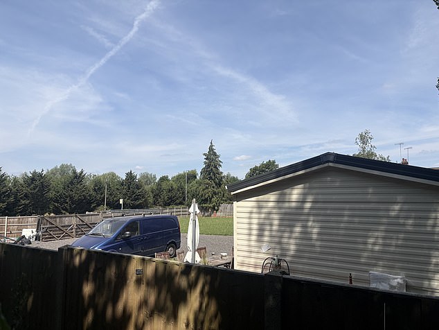 A single man in his 30s is the sole resident of the site, neighbours believe, despite only the traveller family being allowed to live there