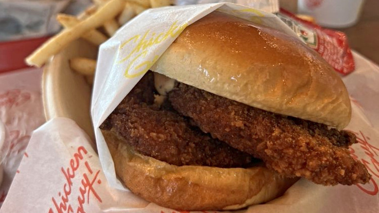 The O.G. sandwich at Chicken Guy!