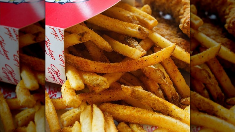 Fries at Chicken Guy!