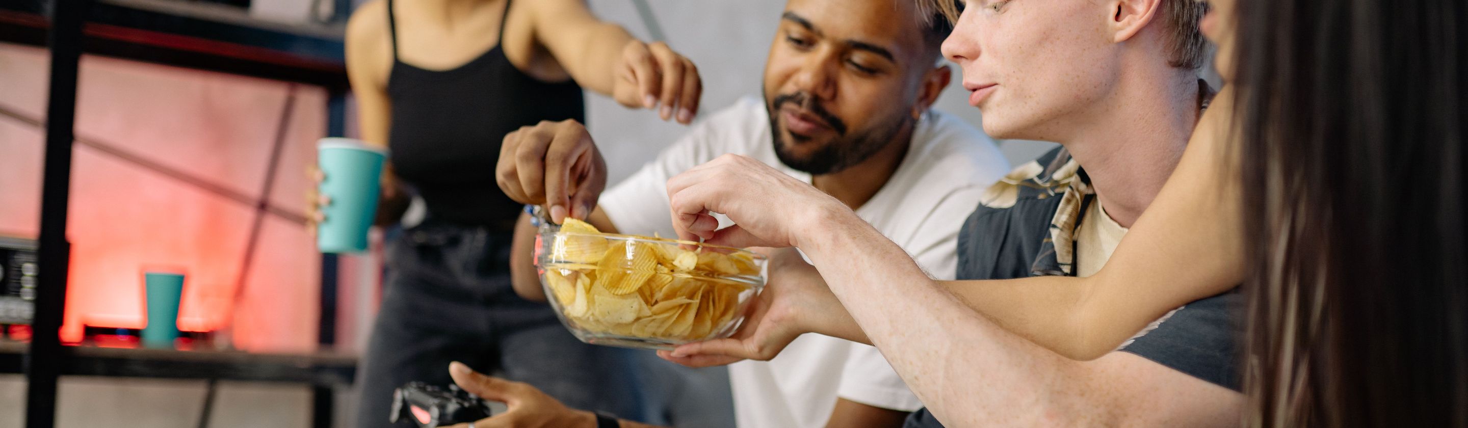 The emotional power of a house that has snacks