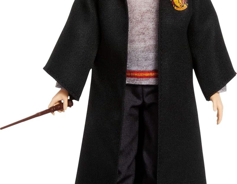 Harry Potter Mattel collectible fashion doll with Hogwarts robe and wand