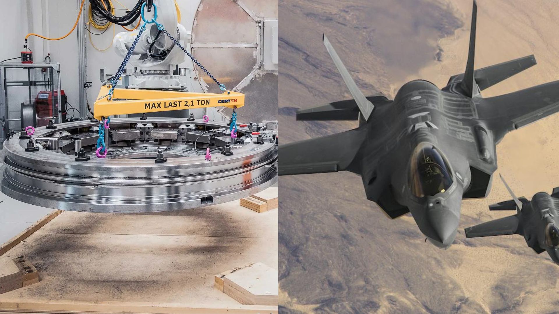 F-35 fighter jet engine to test first full-scale 3D-printed metal case by 2028