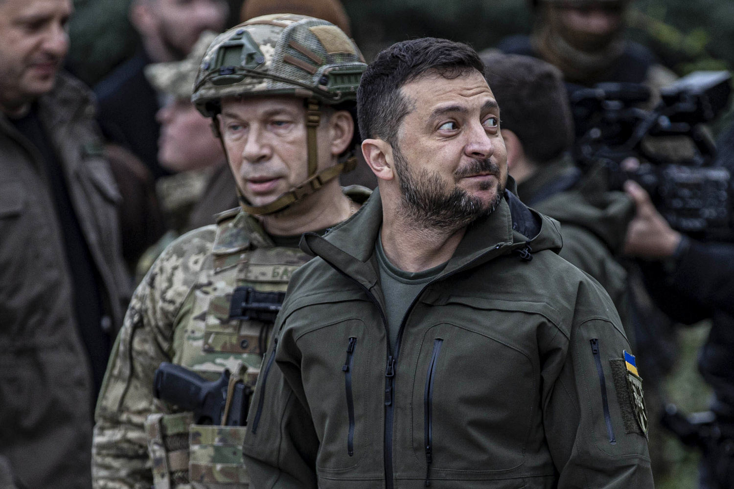 Ukraine’s Zelenskyy fires his commander-in-chief after protests and major rift