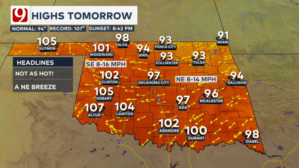 The dog days of summer are here! Here's your hazy, hot foreast!
