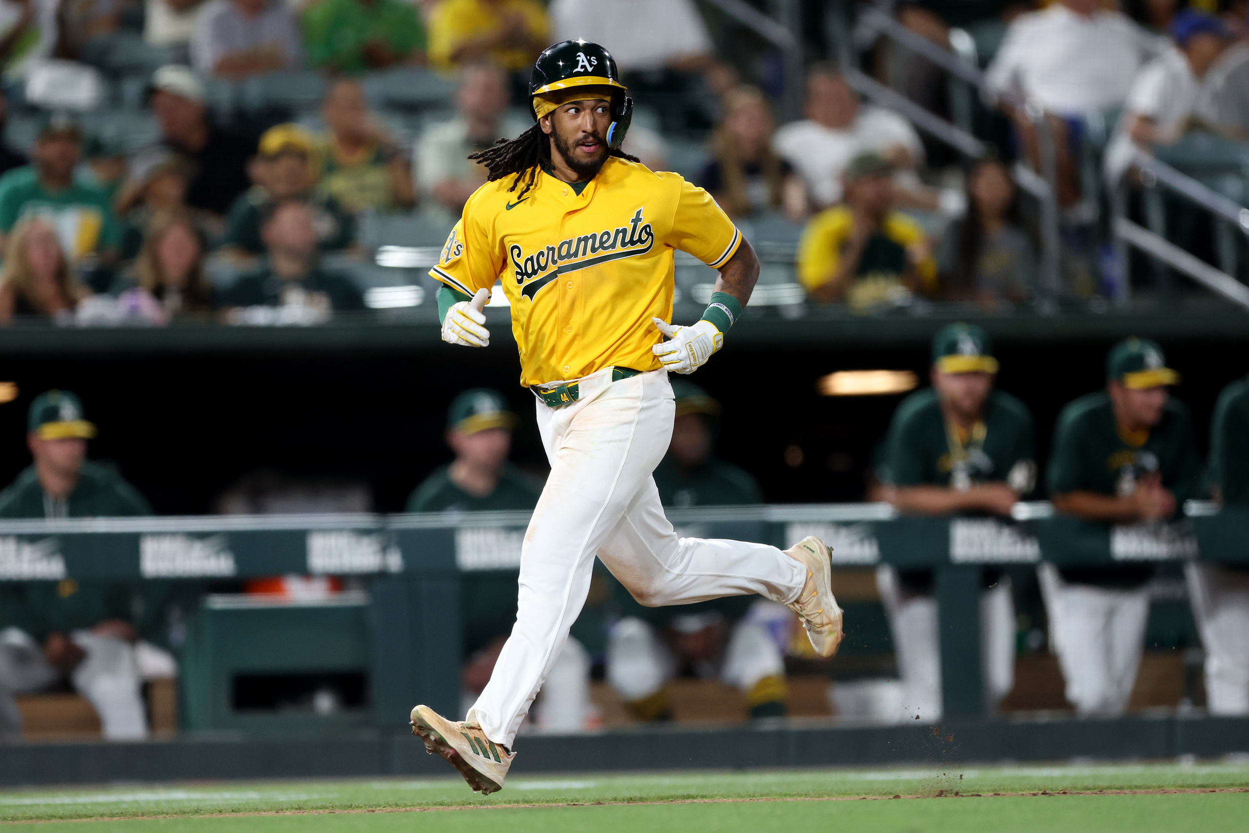 Athletics infielder lands on IL with testicle injury