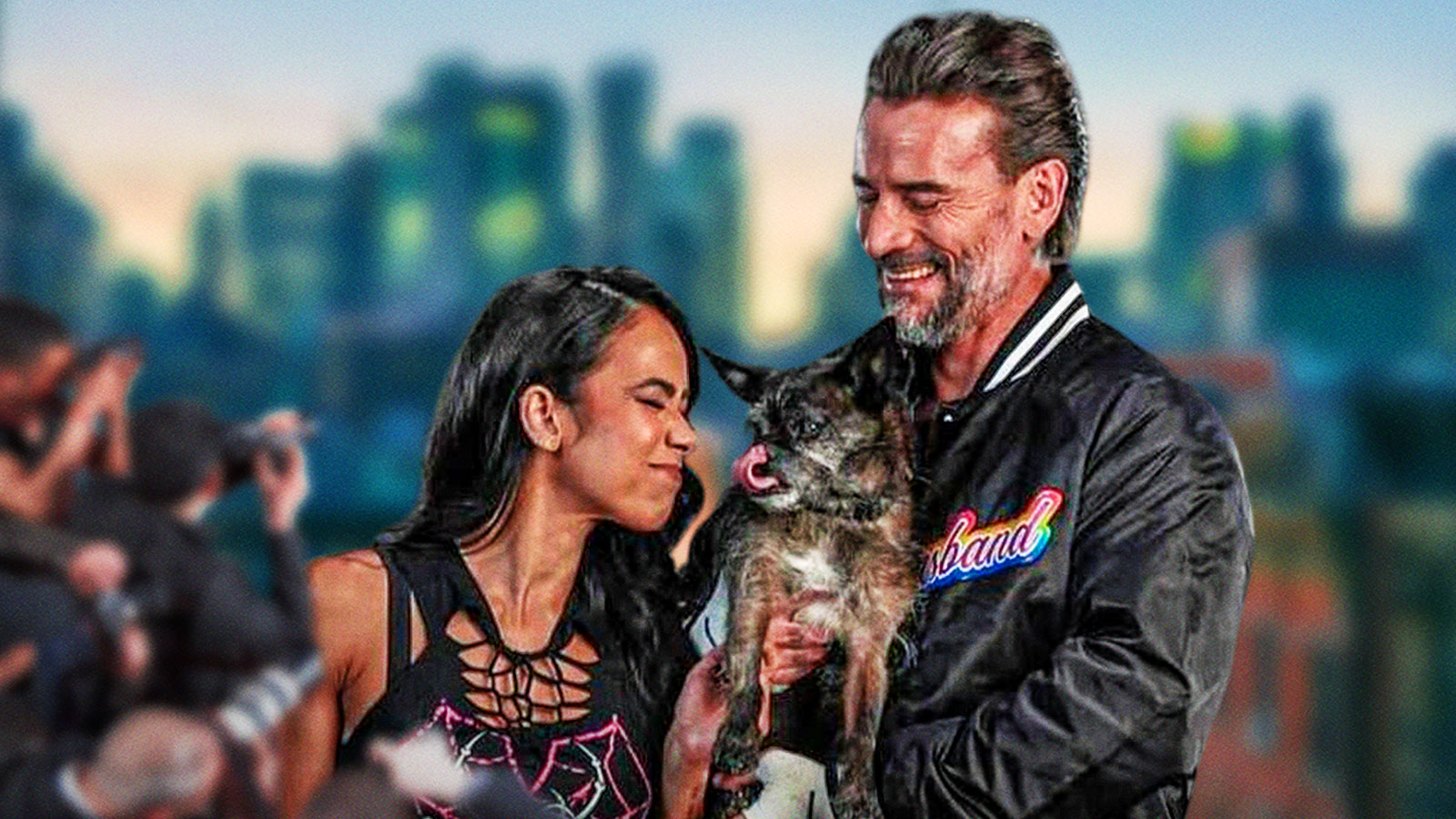CM Punk, AJ Lee tearfully address dog Larry’s death in WWE: Unreal season 3
