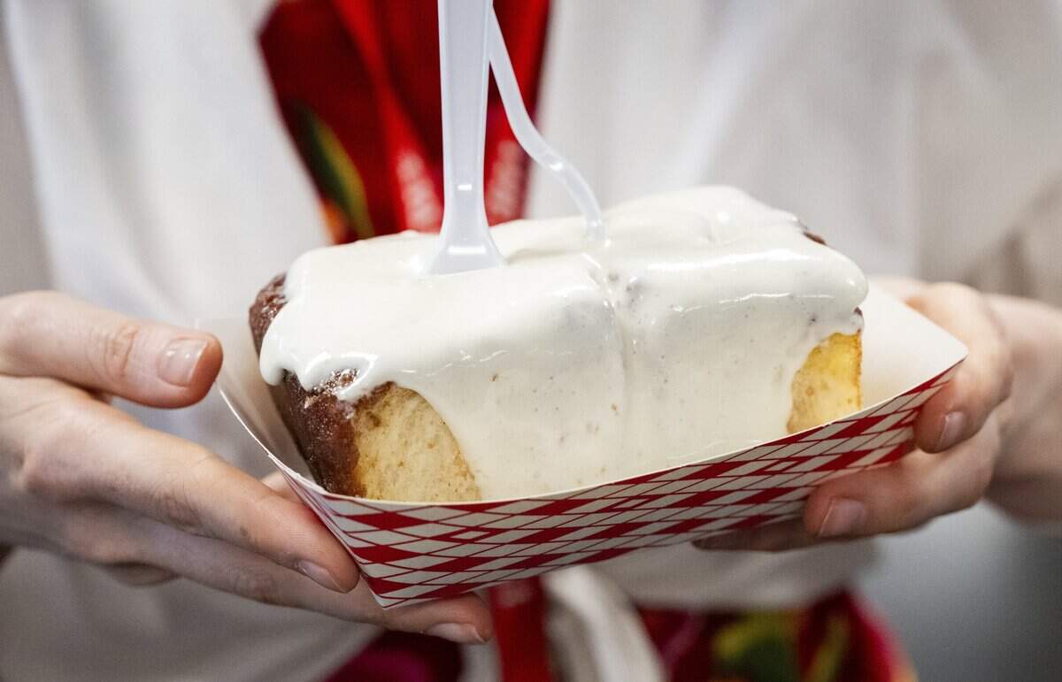 I went to the California State Fair and I ate food bigger than my head