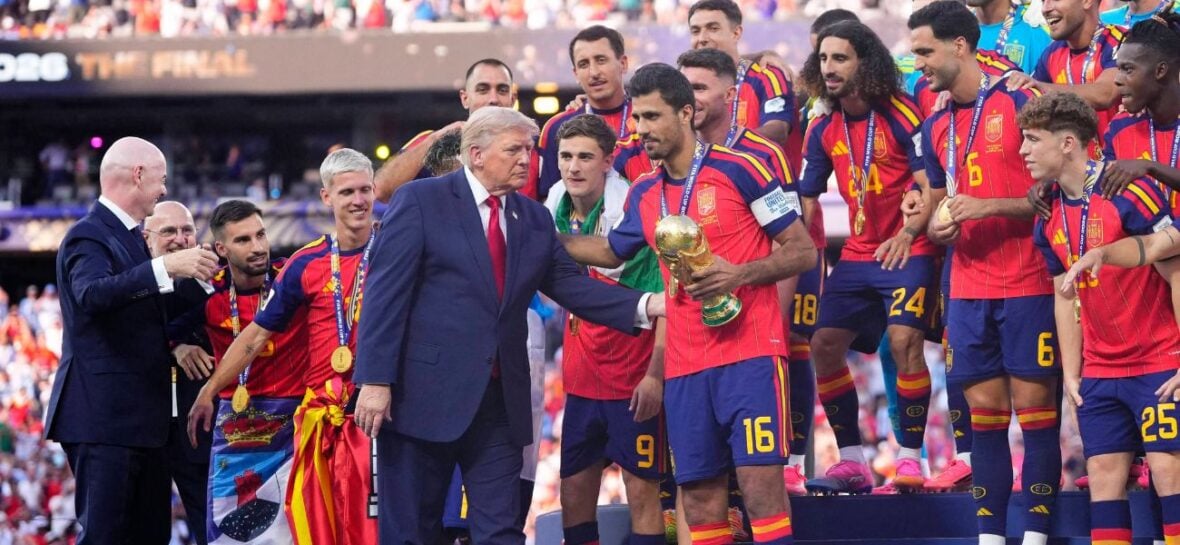 Javier Bardem praises Spain players for Donald Trump snub at World Cup final
