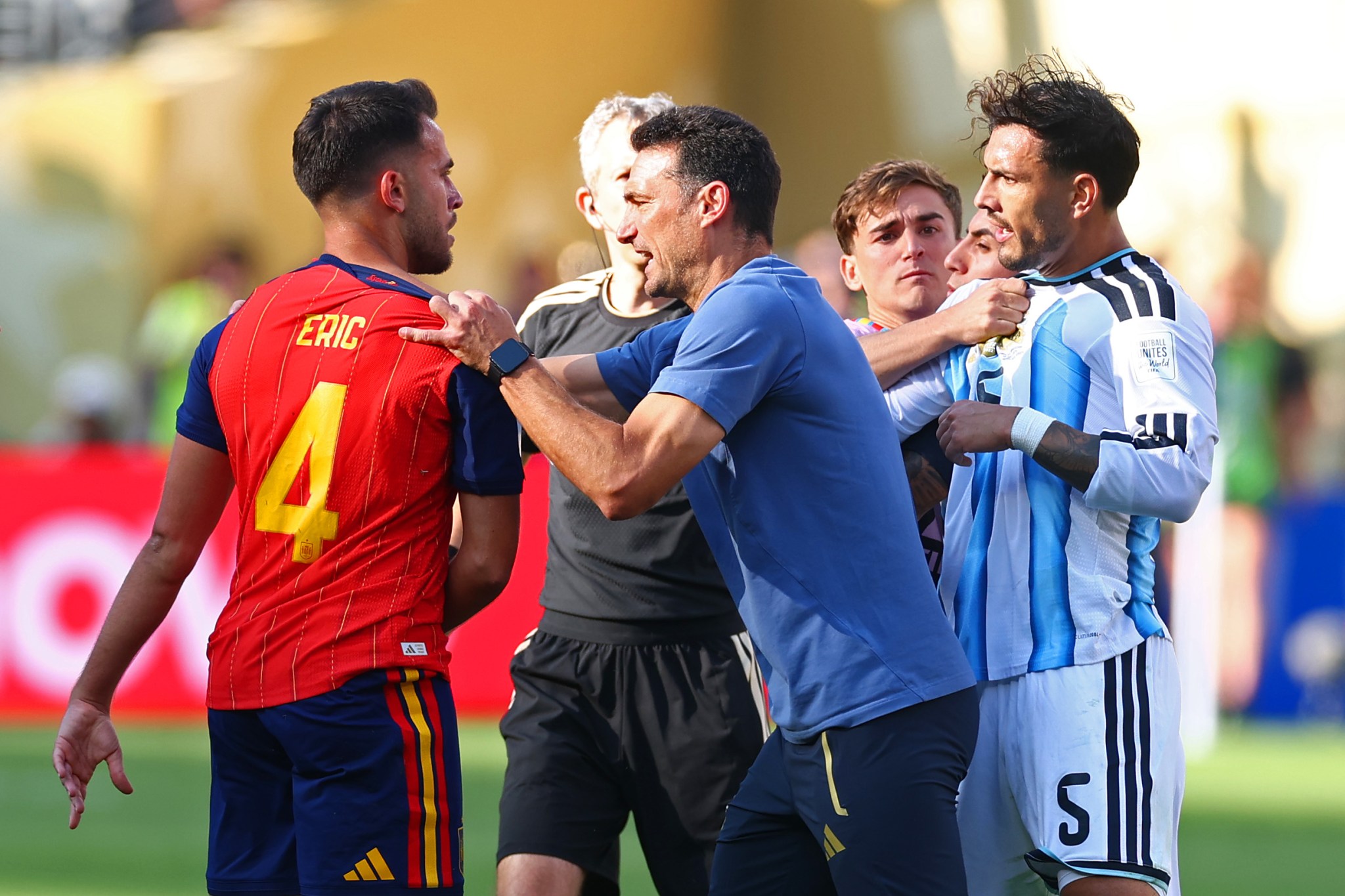 FIFA investigating Argentina players' actions after losing World Cup final